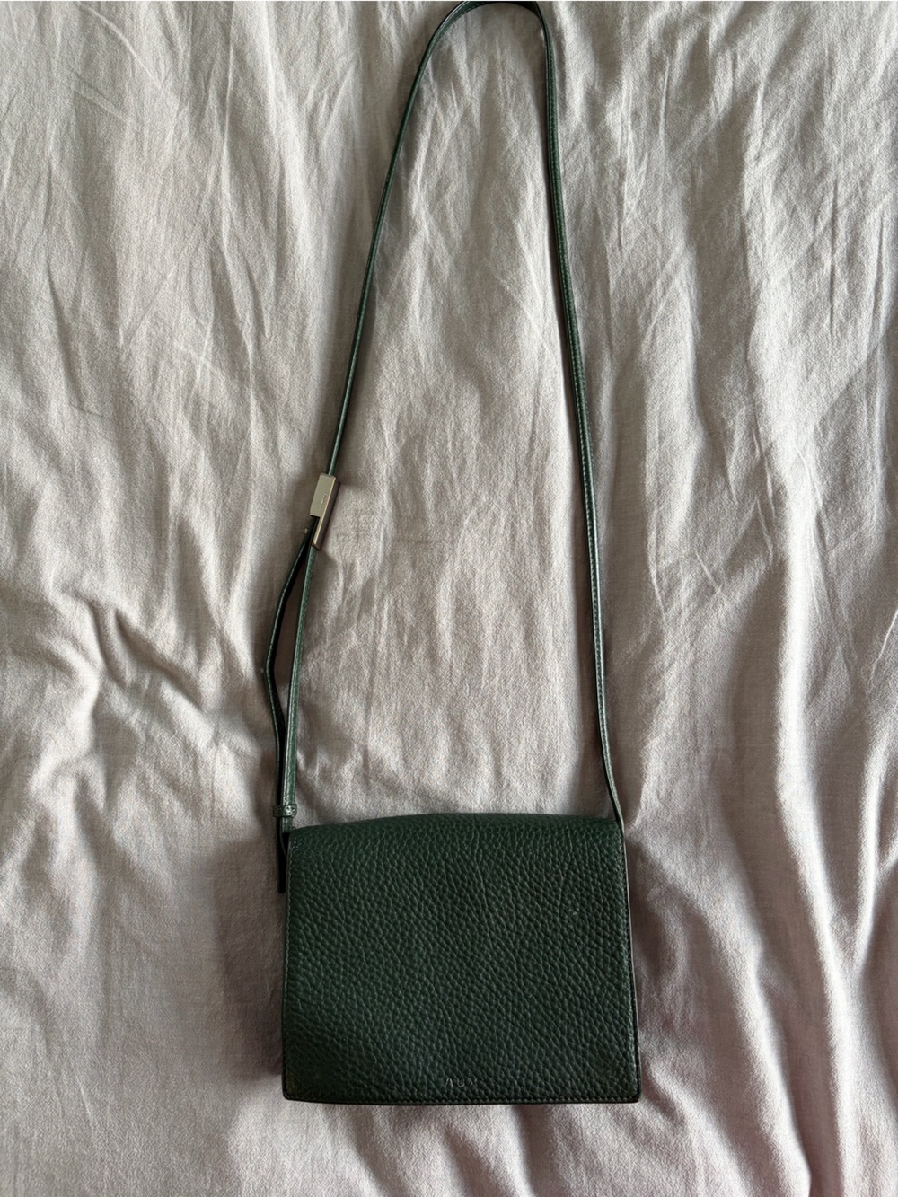 Auxiliary Green Crossbody Bag
